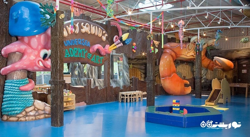 محوطه مخصوص بازی کودکان